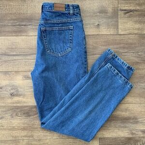 Lands' End Women's Sz 10 Tall Original Fit Traditional Waist Tapered Leg Jeans